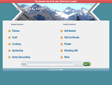 Tablet Screenshot of pilomax.com